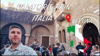 Verona Italia Vlog  Calatorind in Italia prima oprire la Romeo si Julieta acasa in Verona Italia [upl. by Azrim984]