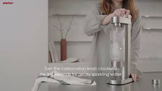 How to use your Stelton BRUS carbonator [upl. by Enoch]