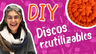 DIY Discos desmaquillantes reutilizables  Tutorial fácil [upl. by Stuckey]