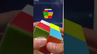 Cube solves by AI viralshort puzzle cubing [upl. by Iand]