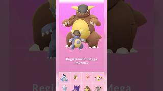 Kangaskhan Mega Evolution  Pokemon Go pokemon pokemongo megapokemon kangaskhan [upl. by Ayhdiv]