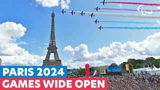 🇫🇷 Paris 2024 Games Wide Open  Paralympic Games [upl. by Nosyd]