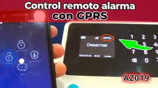 🔻Control remoto alarma WiFi AZ019G90B mediante GPRS sin conexión WiFi desde APP🔻0 Configuracion [upl. by Wolfgang]