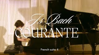 J S Bach Courante from French Suite 4 BWV 815 Arod Zaliouk Amir [upl. by Hakym]