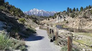 Hot Creek Geological Area in the Long Valley Caldera California [upl. by Jesh]