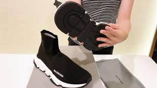 Balenciaga  Speed Trainer  Review [upl. by Itsyrc]