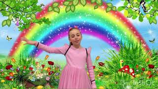 Anna The Rainbow Song in Auslan for Children auslan childrenssong kidslearning rainbowsong [upl. by Nosinned]