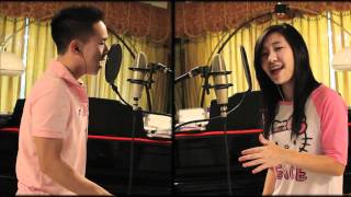 Cover Somebody to love  Justin Bieber by Megan Lee amp Jason Chen [upl. by Packton757]