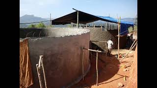 Ferrocement water tank construction from initial stage to final stage [upl. by Gabriel582]