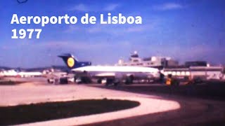 Chegada ao Aeroporto de Lisboa Vista da Margem Sul 1975 [upl. by Gamin172]