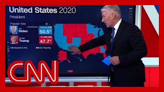 Why CNN hasnt projected an election winner yet [upl. by Enyahs]