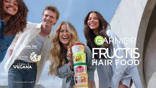 Garnier Fructis Hair Food el tratamiento favorito para nutrir y reparar el pelo [upl. by Brooks105]