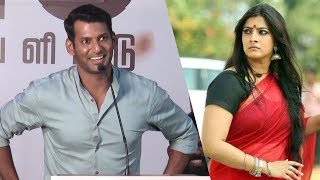 Varalaxmi கலக்கிட்டாங்க Vishal Speech  Sandakozhi2 Press Meet  Keerthy Suresh  Varalaxmi [upl. by Halliday]