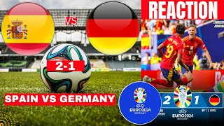 Spain vs Germany 21 Live Stream Euro 2024 Football Match Score Commentary Highlights Espana Vivo [upl. by Farrison]