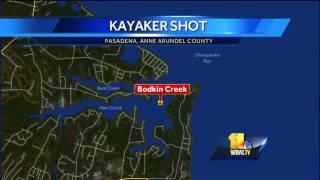 Man in kayak shot in Bodkin Creek [upl. by Shakti]