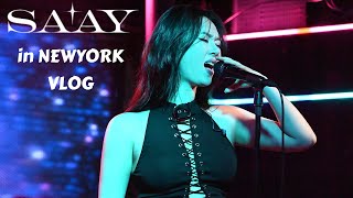 SAAY IN NYC vlog [upl. by Arlynne]