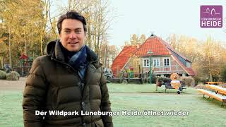 NEWS Die Wildparks der Lüneburger Heide öffnen wieder 080321 [upl. by Hayikat]