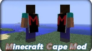 minecraft mod showcase  CAPES  includes how to change your cape [upl. by Wehrle]