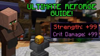 NEW META ULTIMATE REFORGE GUIDE TO EVERYTHING  2021   Hypixel Skyblock [upl. by Neff]