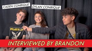 Dylan amp Caden Conrique Interviewed by Brandon Westenberg [upl. by Kunz]