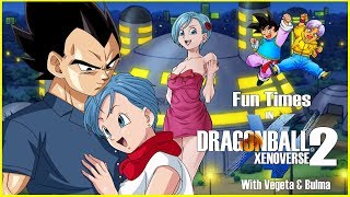 Two Bulmas  Fun times in Xenoverse 2 with Vegeta amp Bulma FINALE [upl. by Ume530]