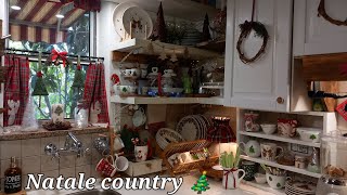 1ªpartequotcasetta vestita di Natale🎄quotNatale in stoffa🎄Natale country🎄natale country decoration [upl. by Aihsetel894]