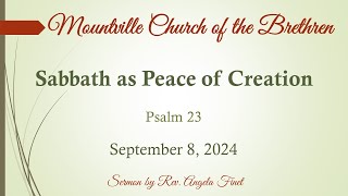 Worship Service at Mountville Church of the Brethren on September 8 2024 [upl. by Jeremie259]