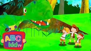 TRex Dinosaur Song  ABC Kid TV Nursery Rhymes amp Kids Songs [upl. by Esirtal384]