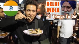 21 Things To Do In Delhi India नई दिल्ली [upl. by Bil277]