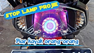 CARA PASANG STOP LAMP Lampu Rem PROJIE [upl. by Johnny]