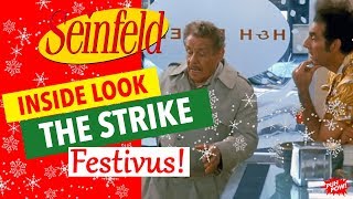 Seinfeld  Inside Look of The Strike FESTIVUS Episode Season 9 [upl. by Gabrila]