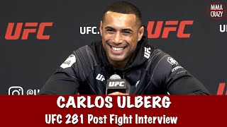 Carlos Ulberg wants Alonzo Menifield next amp Reacts to KO win over Nicolae Negumereanu at UFC 281 [upl. by Audres]