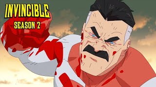 Invincible Season 2 Trailer 2023 Omni Man Returns and Thragg Breakdown and Easter Eggs [upl. by Ahseet]