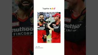 Virat amp Ab de Villiers 🤌💞 viralshort abdevilliers cricket trending viral shorts youtube [upl. by Lecroy]