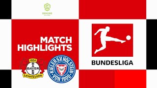 Leverkusen vs Holstein Kiel  Highlights  Bundesliga 2425 [upl. by Inaleon]