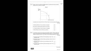 AQA A Level Economics 2024 Paper 3 Economic Principles and Issues [upl. by Enialem73]