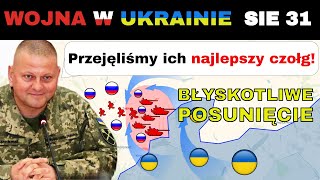 31 SIE Ukraińcy Zaciskają Pętle Rosjanie Uciekają Zostawiając Sprawne Czołgi  Wojna w Ukrainie [upl. by Remle]