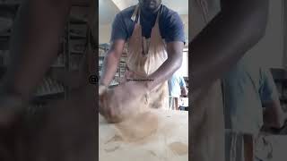 Spiral clay wedging like👍 share subscribe pottery handmadeceramics handmade spiralclaywedging [upl. by Eseela302]