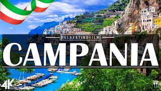 Beautiful Campania 4K • Relaxing Italian Music Instrumental Romantic • Video 4K UltraHD [upl. by Gnuj]