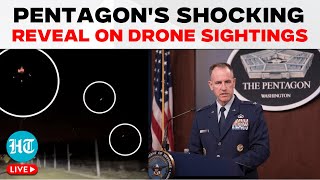 Pentagon On Mystery Drones LIVE Pentagon Shoots Down Iran Mothership Claim  New Jersey  US News [upl. by Eglanteen515]