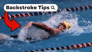 How to master Backstroke  Underwaters amp Turns from a D1 Athlete [upl. by Giralda]