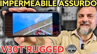 Ho provato lo smartphone indistruttibile impermeabile e con visione notturna IR doogee v30t rugged [upl. by Monte475]