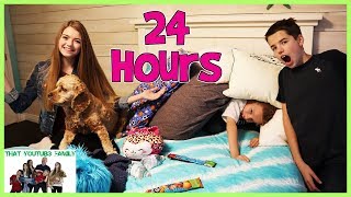 24 HOURS iN AUDREYS ROOM  That YouTub3 Family [upl. by Elysee]