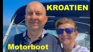 Kroatien Tisno Motorboot [upl. by Sallad]