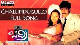 Challipidugullo Full Song BadriPawan KalyanPawan KalyanRamana Gogula Hits  Aditya Music [upl. by Elleimac]