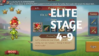 Lords mobile Elite stage 49 f2pPixies melody Elite stage 49 [upl. by Farant]