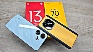 Narzo 70 Turbo 5G vs Redmi 13 5G  Which Should You Buy [upl. by Wake]