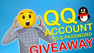 5 Giveaway QQ WeChat ACCOUNTS HOW TO CREATE QQ ACCOUNT IN 2024 QQ ACCOUNT LOGIN INDIA QQ SIGN UP [upl. by Brezin822]