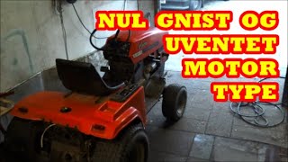 Ariens S16 H  Veteran Mini Traktor  Kohler motor vil ikke starte  Får nyt klipperbord Ladefund [upl. by Cirde]