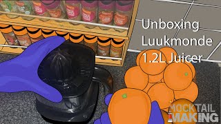 LUUKMONDE Electric Citrus Juicer 12L Unboxing [upl. by Enirahtac]